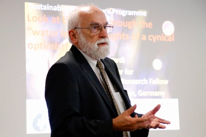 Thumbnail for Business as usual will not do: we need better and more professional management of water resources worldwide - Fellows' seminar by Janos Bogardi