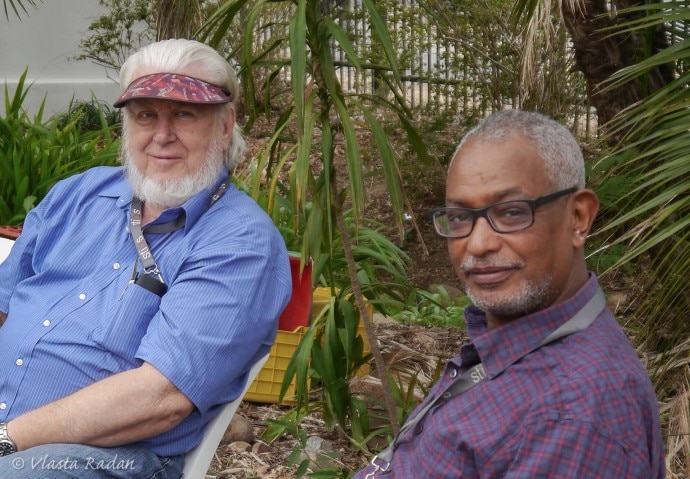 STIAS fellows David Ellerman and Ghirmai Negash
