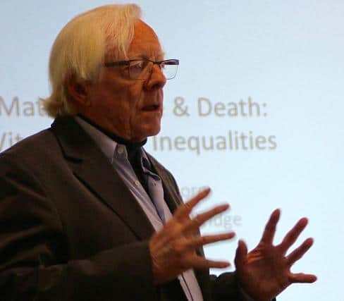 Photo of Göran Therborn singles out Health and education as key long-term solutions to inequality