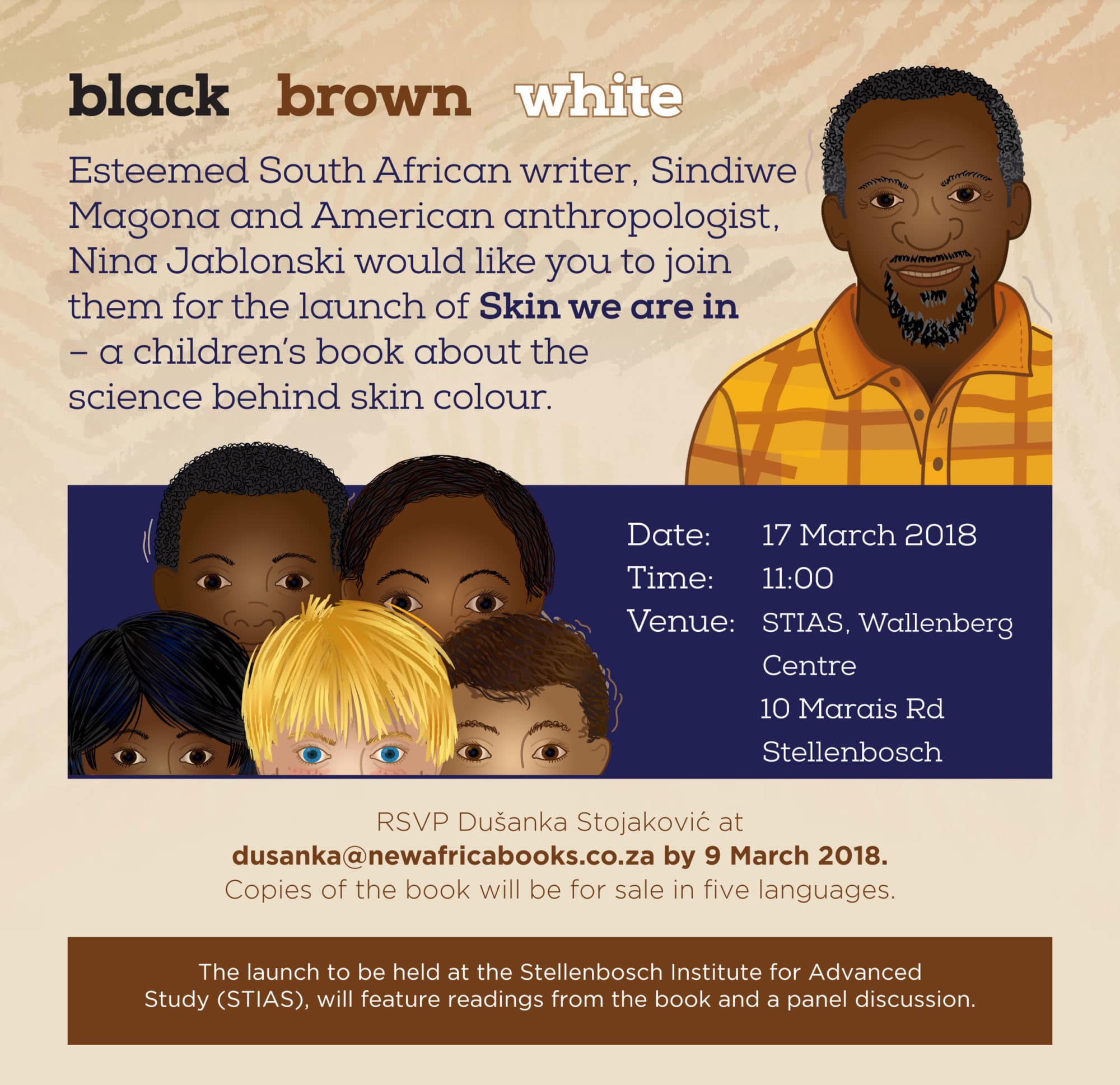 Thumbnail for Book launch: Skin we are in by Nina Jablonski and Sindiwe Magona