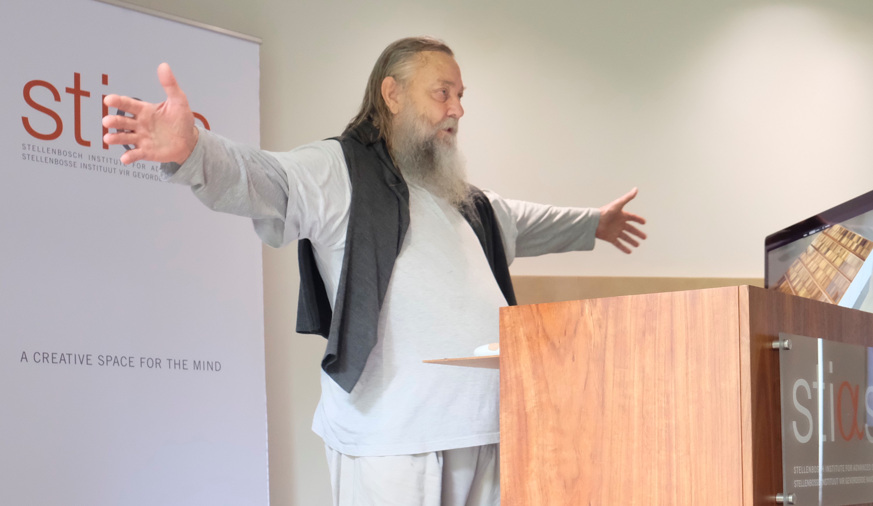 Thumbnail for Making the abstract real - Fellows' seminar by Willem Boshoff