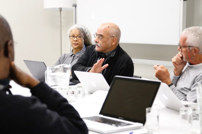 EoR members (from left) Zimitri Erasmus, Crain Soudien and Gerhard Maré