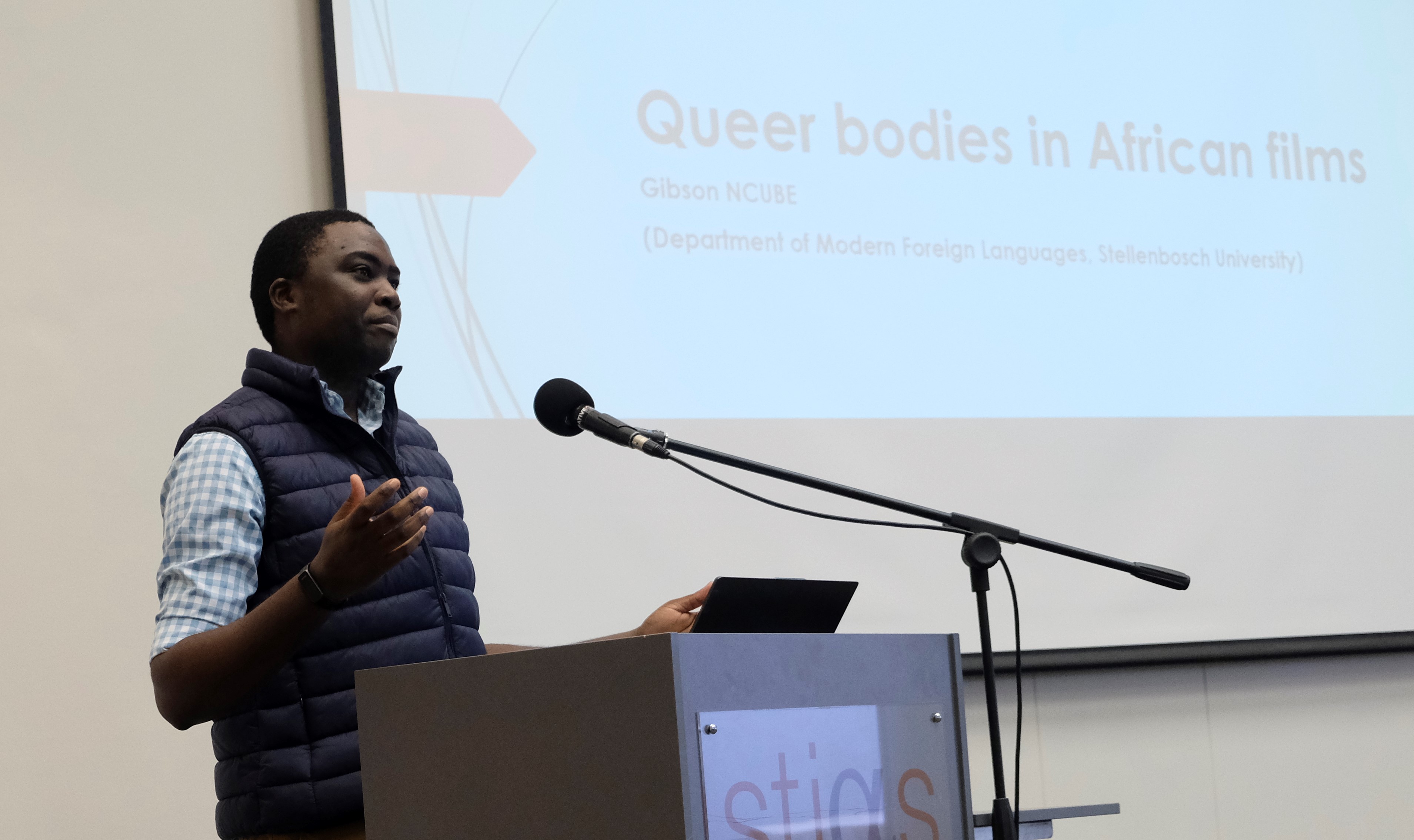 Thumbnail for Queer bodies in African film - STIAS public lecture by Gibson Ncube
