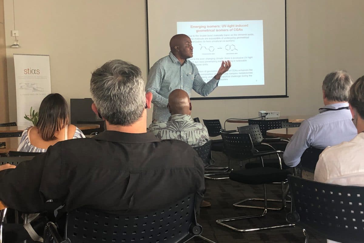 Thumbnail for Shining the light on plant metabolites - Fellows' seminar by Ntakadzeni Edwin Madala