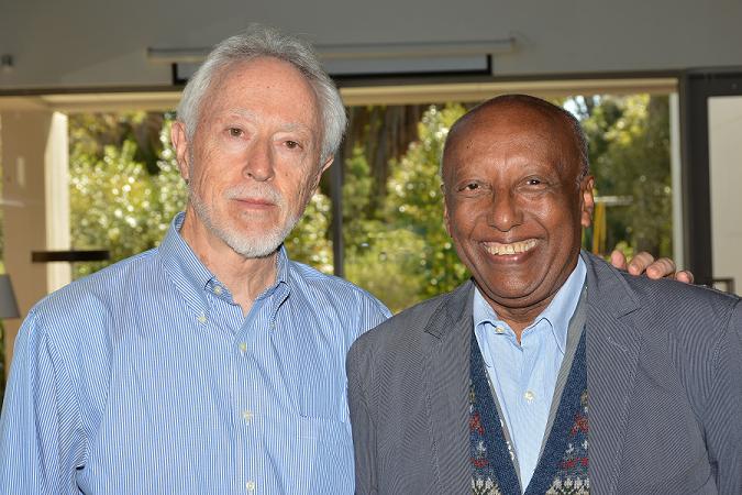 JM Coetzee and Berhanu Abegaz cropped